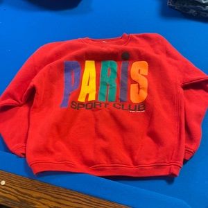 Size s Paris sport club long sleeve